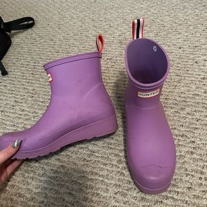 Purple Hunter Rain Boots